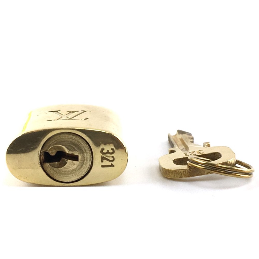 Louis Vuitton Gold Keepall Speedy Lock Key Set#321 - Picture 5 of 5